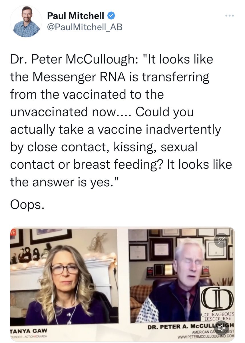 This is completely and utterly preposterous…and not scientifically plausible. Vaccines are the best protection against a myriad is illness.  #VaccinesWork #GetVaccinated @ThisIsOurShot @ImmunizeCa @ShotsHeard