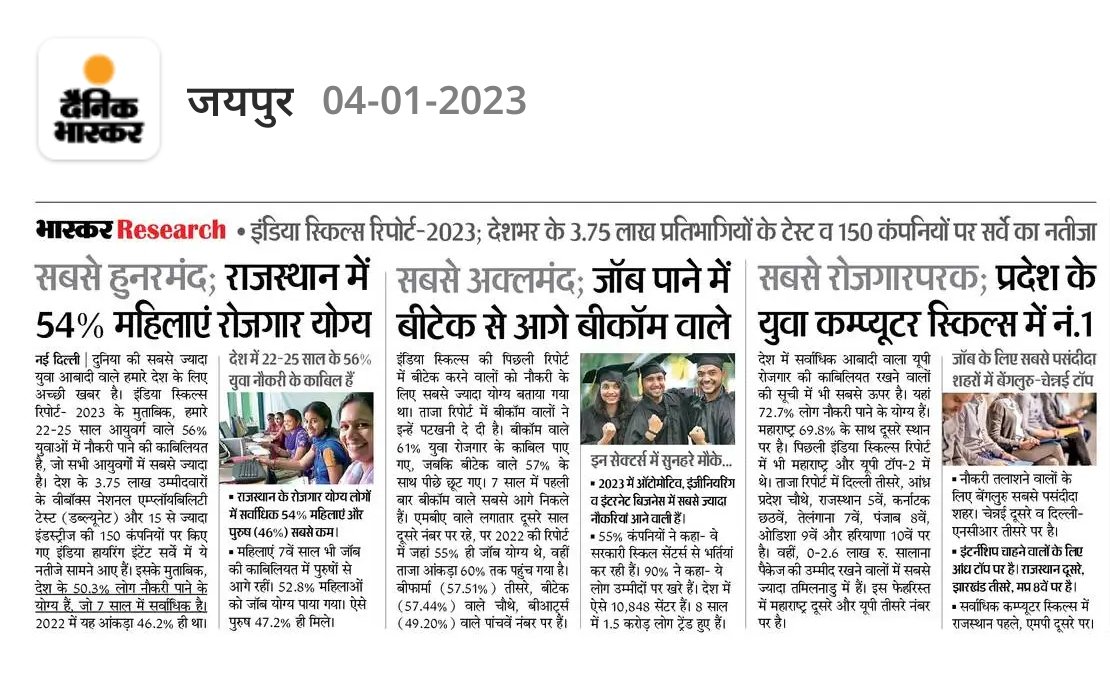 vinodmittal9's tweet photo. इंडिया स्किल्स रिपोर्ट 2023 के अनुसार प्रदेश के युवा कंप्यूटर स्किल्स में देश में नंबर वन
फिर भी स्कूलों में नहीं है कंप्यूटर शिक्षक

नंबर 1 होने के बावजूद रोजगार को तरसते कंप्यूटर एक्सपर्ट

ना कंप्यूटर अनुदेशक भर्ती का परिणाम जारी हुआ, ना ही शुरू हुई सूचना सहायकों की भर्ती https://t.co/8X7eo7cMSJ