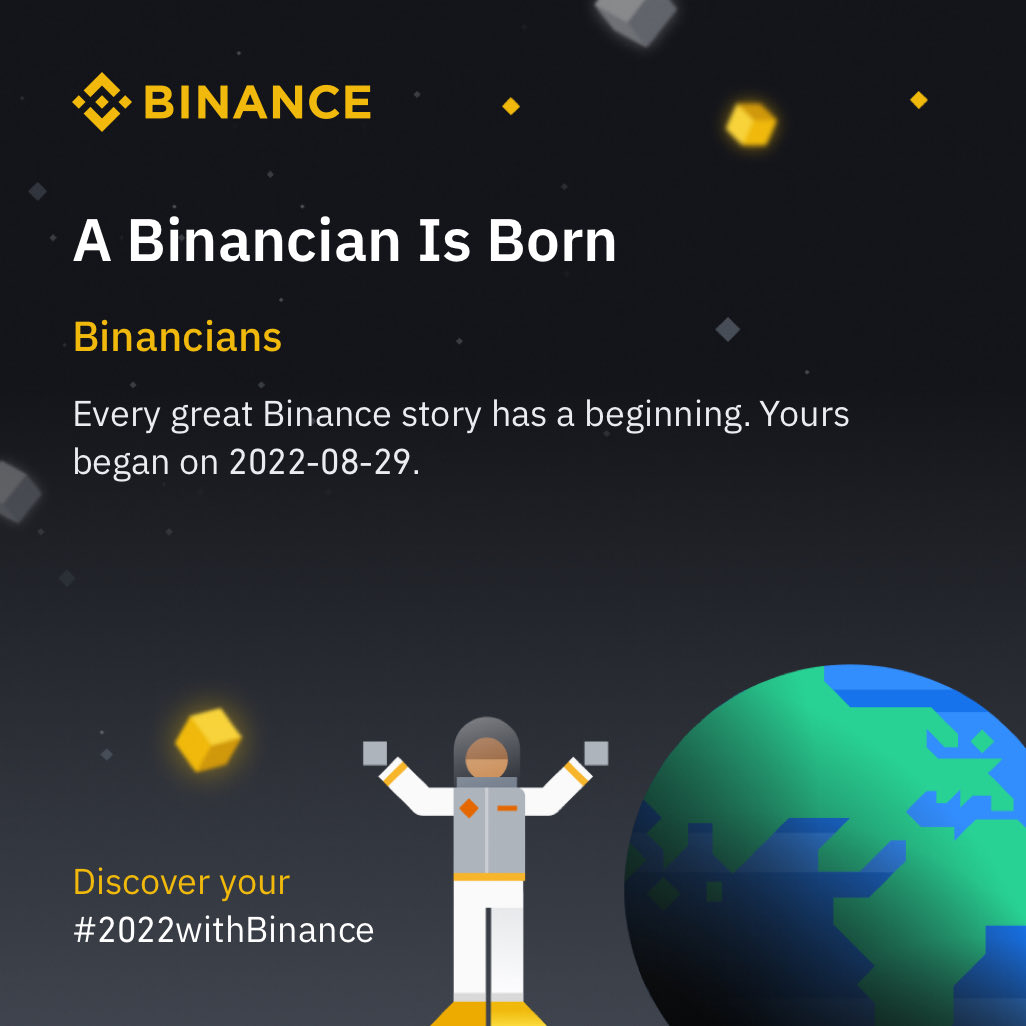 Start Your Crypto Journey with Binance! Every new user that verifies their account gets a 100 USDT reward!