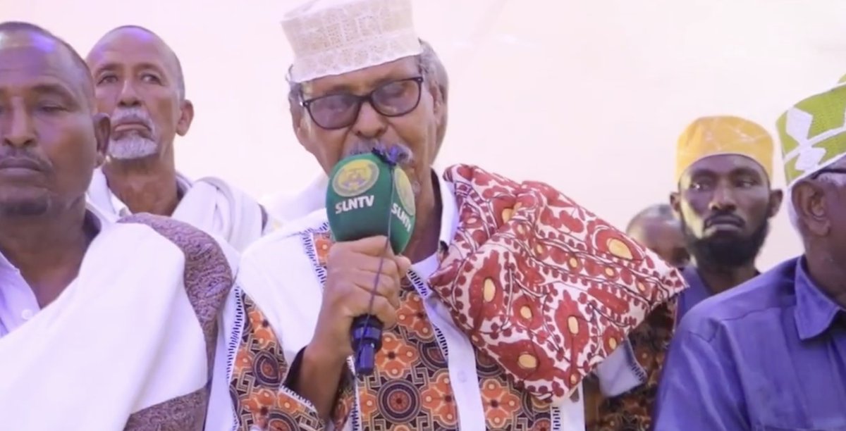 RAbdiAnalyst's tweet photo. Group of Dhulbahante clan elders appeal for calm in Laas Canood, tell youth to desist from disturbances, call for dialogue with Hargeisa to resolve all outstanding issues.

Commendable and sensible move. https://t.co/8hyV0AoE9A
