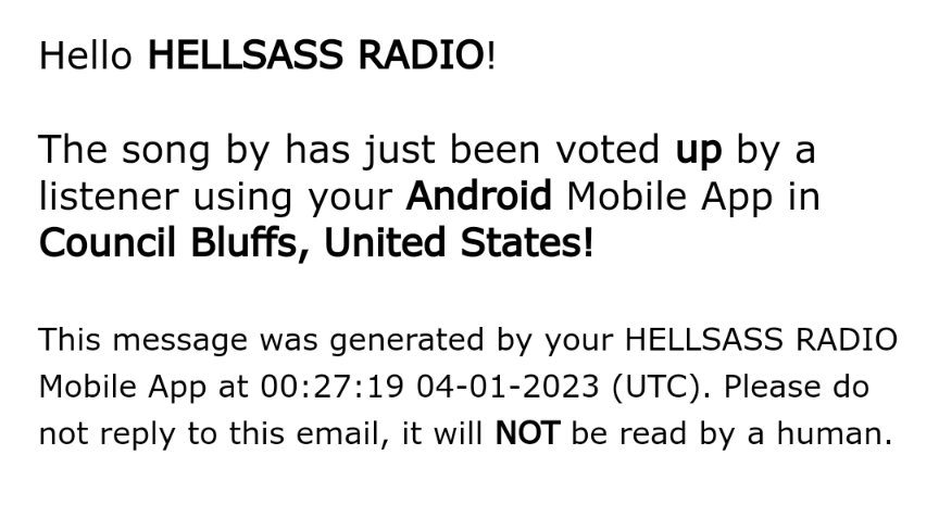 Hellsassradio's tweet photo. Quand on s'aperçoit que la petite radio de Pfetterhouse est belle est bien écoutée au USA et qu'ils votent même pour leurs artistes préférés 
😃😃😃 https://t.co/iBqqZeuTc2