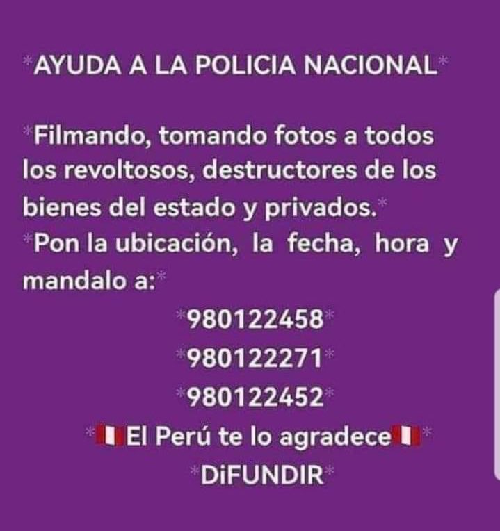 CampanitaCarra's tweet photo. @PeruVeritas @PERU_LIBRE1 @VLADIMIR_CERRON https://t.co/jl7BovIune