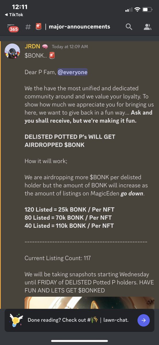 SmallyNft's tweet photo. Bullish on @PlantersIO for listening to their community. Mooning in $BONK and POTTED P’S #getpotted @JRDNzs is a builder baby! https://t.co/C9JbJmH1yl