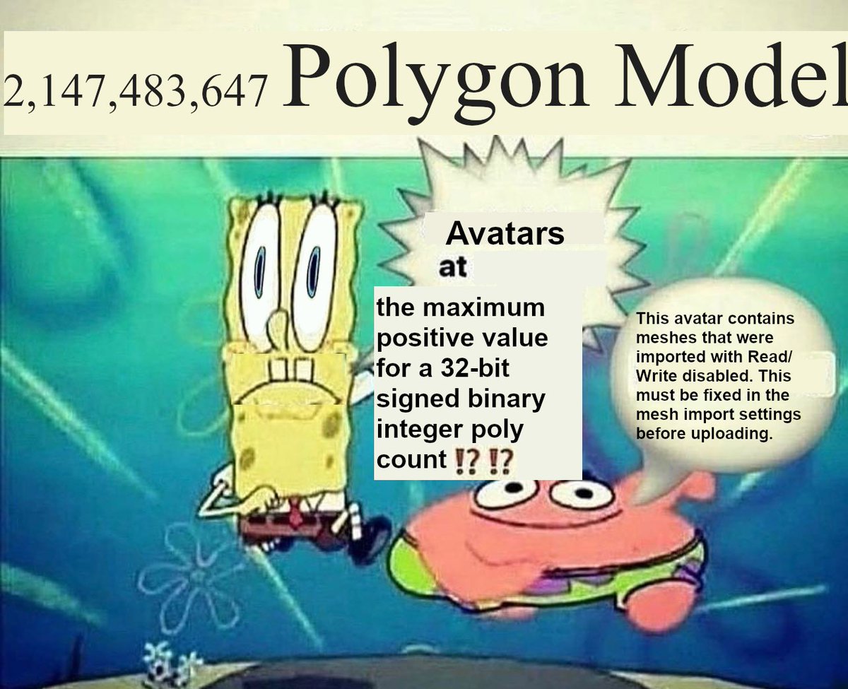 IgbarVonSquid's tweet photo. First #VRChat meme of 2023. Happy new year everyone! https://t.co/9ZhkD92Mr8