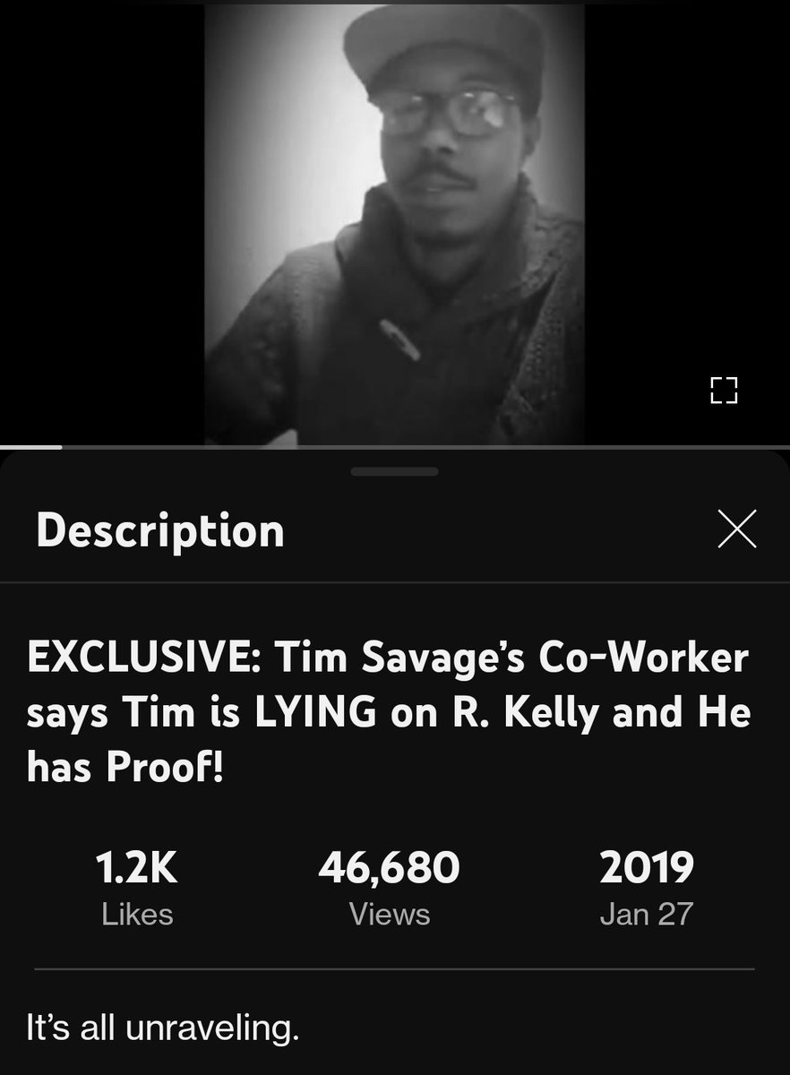 shennaf's tweet photo. Lets run this back AND share it. He was one of the first people to speak out but it went unheard or more like purposely ignored
#SurvivingRKelly
#RKelly #TimSavage #LifeTime
https://t.co/VgOBdI2P3z https://t.co/1KKa0Kgwbh
