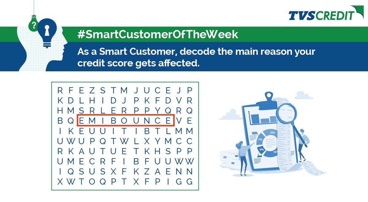 isandeepnatth's tweet image. Emi bounce 
@TVSCredit 
Tag
@cheff_jyoti
@NiharikaMajumd4
@itsimmigulati

#TVSCredit #SmartCustomerOfTheWeek #SmartQuiz #StaySafe #BeAware #StayInformed #ContestAlert #Contest