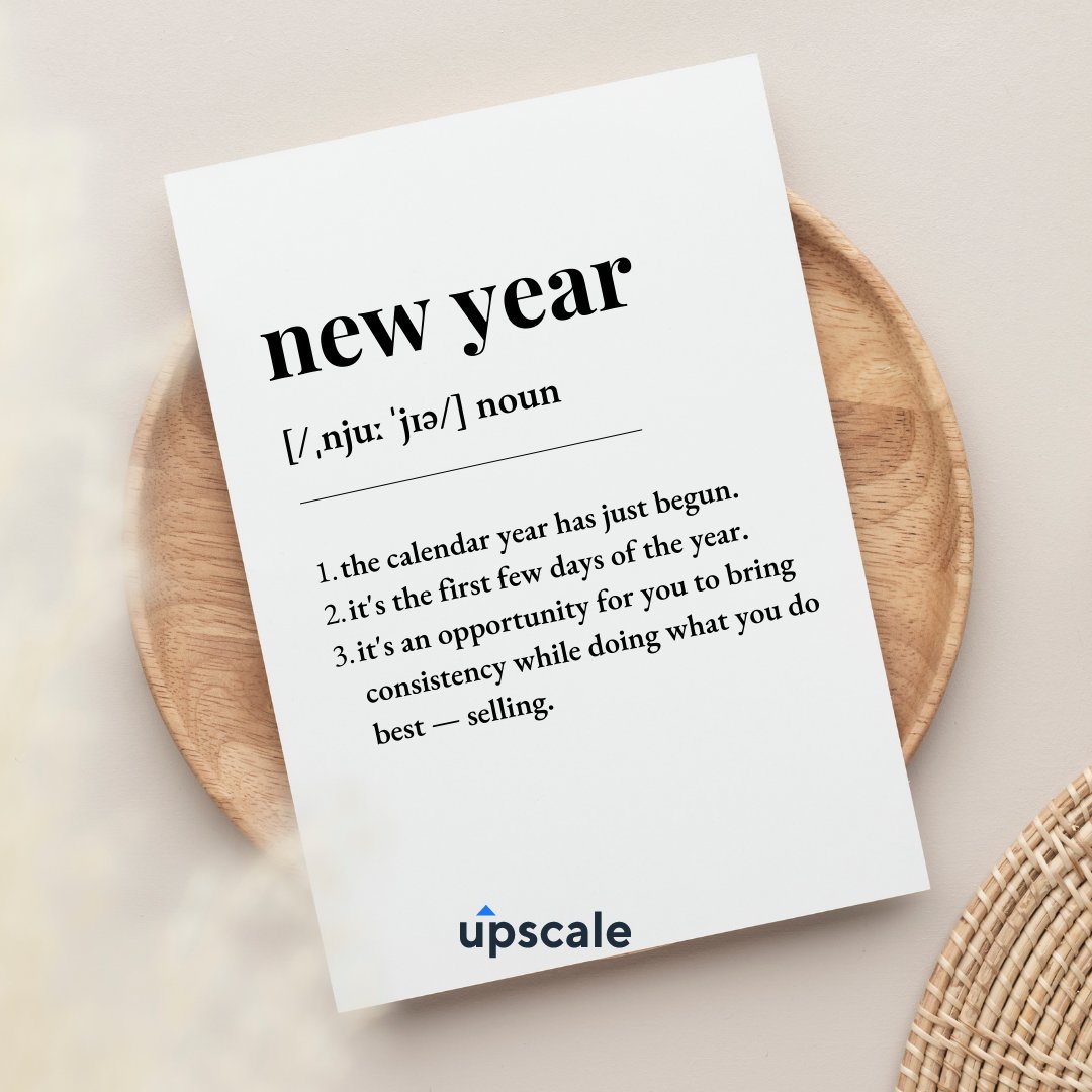 New year, new you — does it have to be? 

Implementing realistic, actionable changes that result in specific outcomes is easier. 

Here's our take on 'What does 'new year' mean to SDRs?' 

What does it mean to you?

#salesreps #newbeginnings