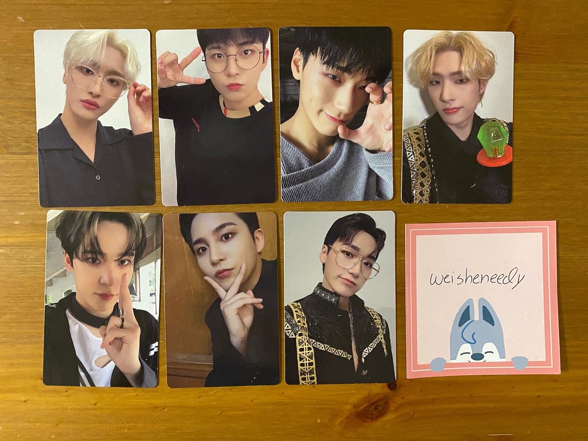 weisheneedy's tweet photo. WTT Ateez Spin Off pcs (USA only please)
Have: first photo
Want: any of the equivalents in the second photo
*SH glass and YH jewelry priority
#wttateez #ateezwtt #wttateezusa #wttseonghwa #wtthongjoong #wttyunho #wttyeosang #wttmingi #wttsan #wttwooyoung #wttjongho https://t.co/lyOwcFsJBS