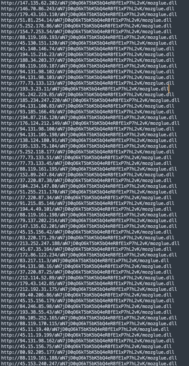 C2 Servers feeds #RecordBreaker aka #RaccoonStealerV2 👇 
threatfox.abuse.ch/browse/malware…