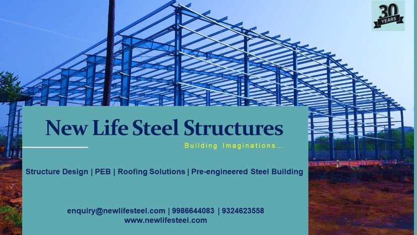 NewLifeSteels's tweet photo. Building Structures .. Building Imaginations ..

#peb #pebbuilding #pebmanufacturers #pebshed #warehouse #warehousesolutions #roofingsolutions #roofingcompany #metalroofing #steeldetailing #steeldesign #preengineeredbuildings #preengineeredsteelbuildings https://t.co/euM8lNxlMz