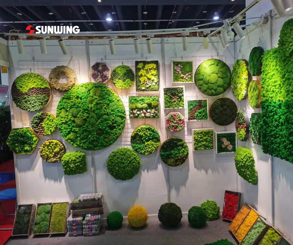 sunwinghedges's tweet photo. Import preserved moss, reindeer, and artificial moss wall bulk from #sunwingartificialplants! We have a great collection of moss walls in various colors, styles, and sizes to meet different markets' requirements.
#mosswall #artificialmoss #artificiaplants #moss #homedecorideas https://t.co/3fKW6PbDUA