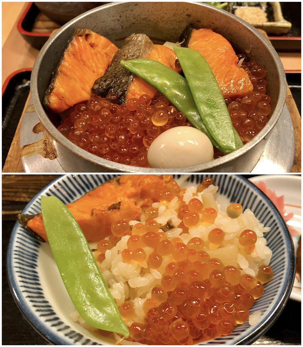 栃木県小山市
食彩香房 笹家さんの
海鮮鮭親子釜飯です🐟✨

寒い今の時期にぴったりで
大変美味しかったです👏✨
皆さんも是非是非！😊