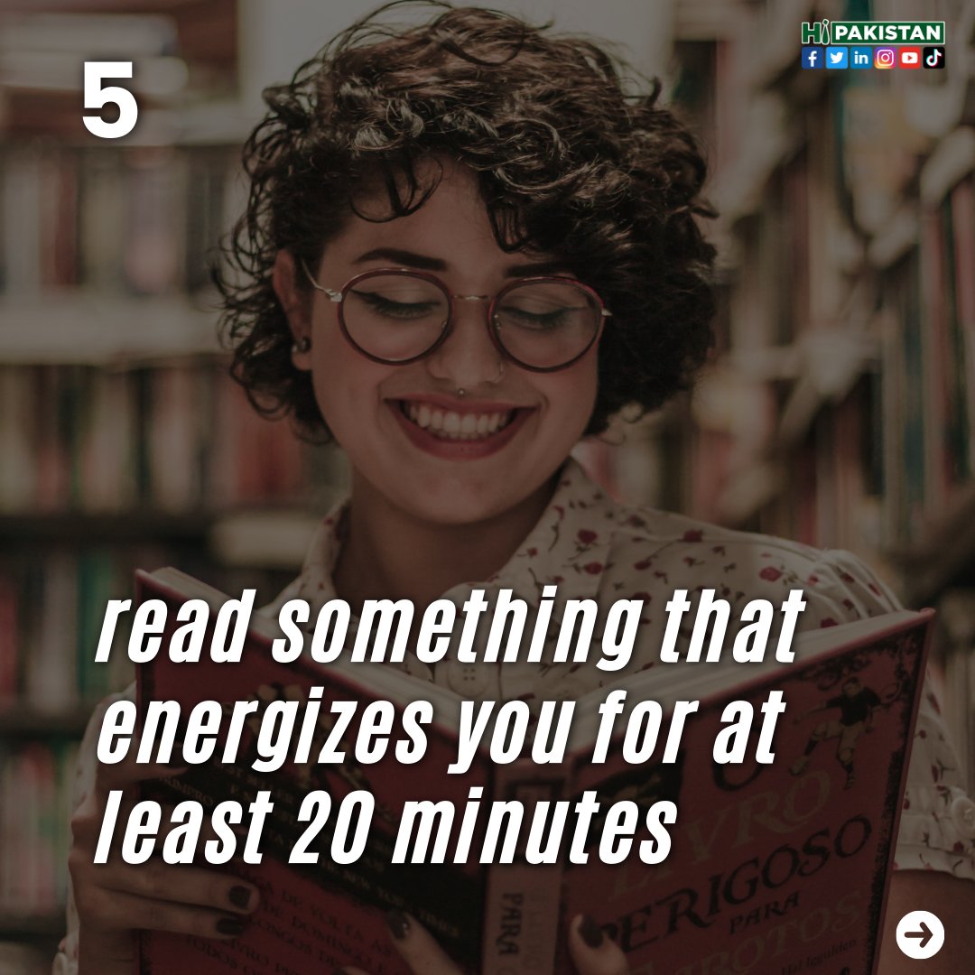 hipakistanpk's tweet photo. 7 things to do before 7 AM

See the thread!

LIKE . RETWEET . SHARE

#dailyroutine #morninginspiration #morningquotes #morningmessage #morningworkout #morningwalks #instadailypost #7amclub #7am #instamornings #hipakistan https://t.co/GiyaGWdt0J