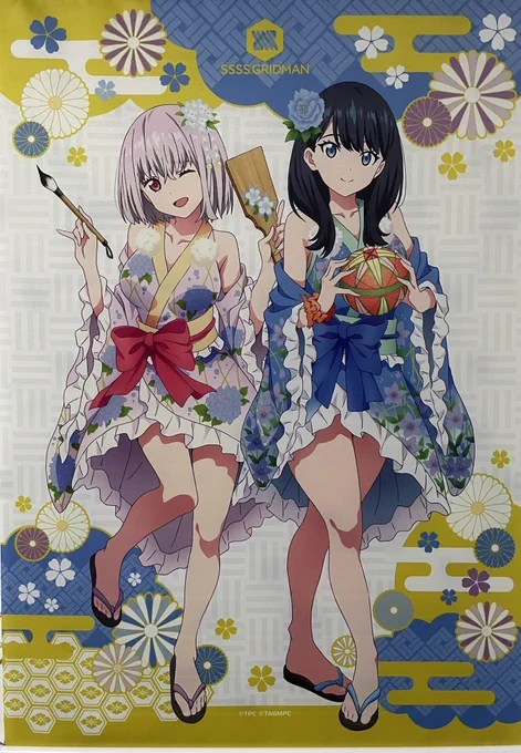 着物のアカネちゃんも六花さんも可愛いですね 