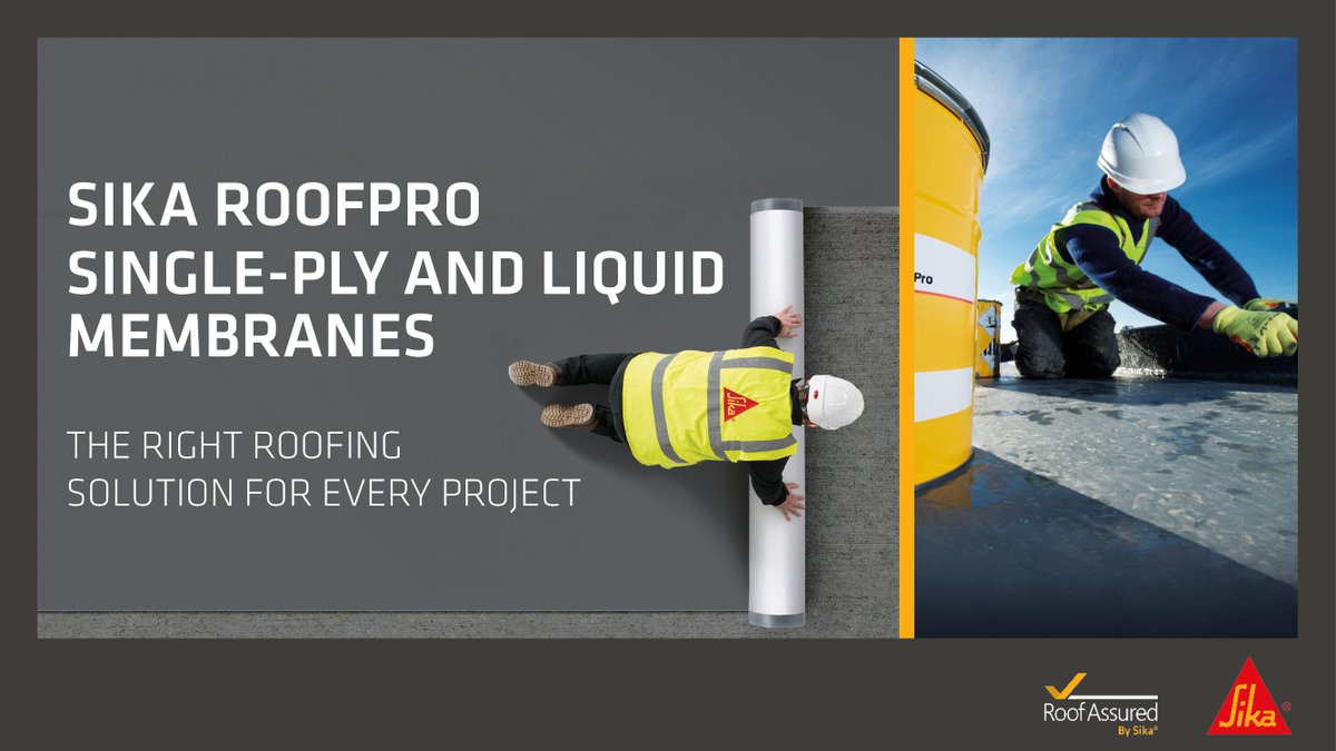 Roof Assured by Sika tweet media