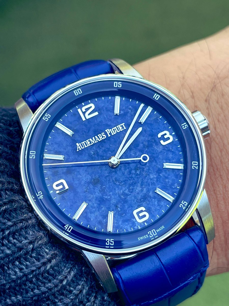 tsubuyakitaro39's tweet image. 今日の相棒はCODE11.59のソーダライト⌚️

やっぱり、最高のモデルです✨✨✨

#オーデマピゲ
#CODE1159