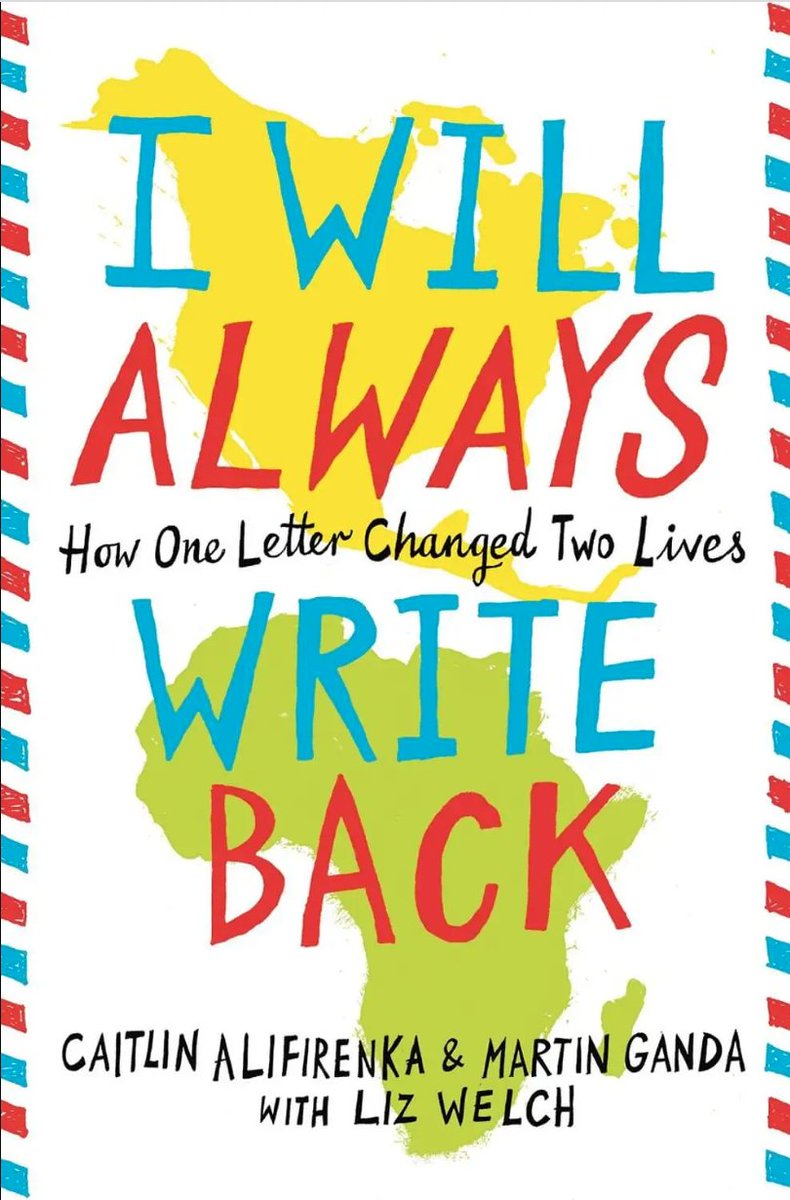 ⭐️⭐️⭐️⭐️⭐️ for I Will Always Write Back - How One Letter Changed Two Lives by <a href="/CAlifirenka/">Caitlin Alifirenka</a> @MartinGanda &amp; Liz Welch on the blog today: carpelibrum.net/2023/01/review… #ausbookbloggers <a href="/AusBookBloggers/">AussieBookBloggers</a> #bookreview #nonfiction #letterwriting