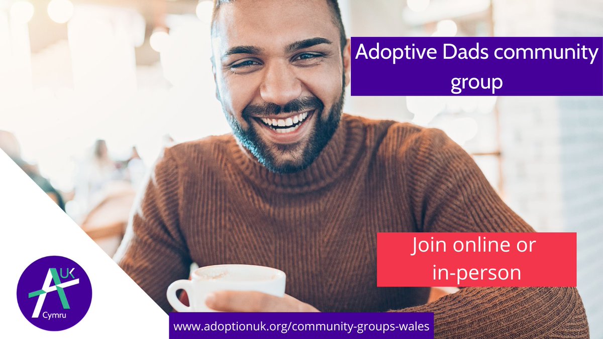 AUKCymru's tweet image. Our monthly group for adoptive Dads is moving to a Tuesday during the winter. Join online from wherever you are in Wales.

Next meeting - Tuesday 10th at 7.30pm. Register in advance 
🔗eventbrite.com/cc/adoptive-da…