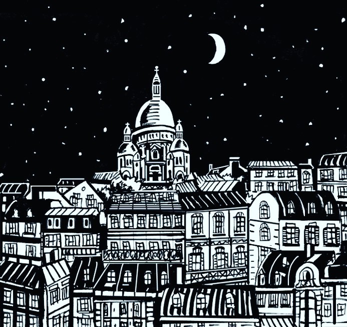 CatelBd's tweet photo. De 2022 à 2023 dans les lumières de #Paris, aux Buttes Chaumont, canal Saint-Martin et #Montmartre.
Douce soirée du 31 décembre…
#paris #france #voyageursdumonde #2023 #catelbd #dessin #illustration https://t.co/qvbuL3EZtn