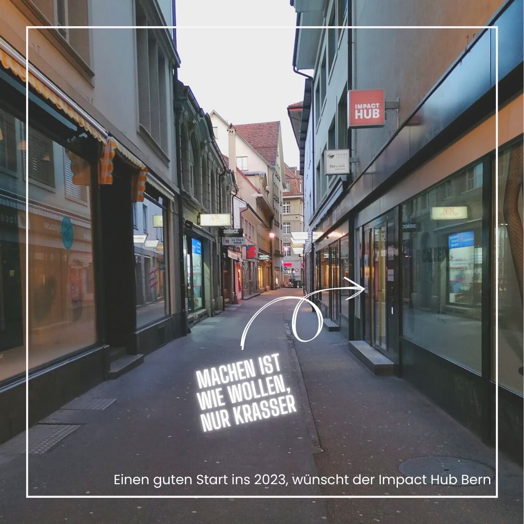 Impact Hub Bern (@impacthubbern) on Twitter photo «Machen ist wie wollen, nur krasser» 🙌 Auch im 2023 ist das unser Leitspruch - und wenn auch du deine Projekte verwirklichen willst, dann bist du im <a href="/impacthubbern/">Impact Hub Bern</a> an der richtigen Adresse! Um deine Ideen startklar zu machen und loszulegen.🎢 Komm vorbei: bern.impacthub.net/coworking «Machen ist wie wollen, nur krasser» 🙌 Auch im 2023 ist das unser Leitspruch - und wenn auch du deine Projekte verwirklichen willst, dann bist du im <a href="/impacthubbern/">Impact Hub Bern</a> an der richtigen Adresse! Um deine Ideen startklar zu machen und loszulegen.🎢 Komm vorbei: bern.impacthub.net/coworking
