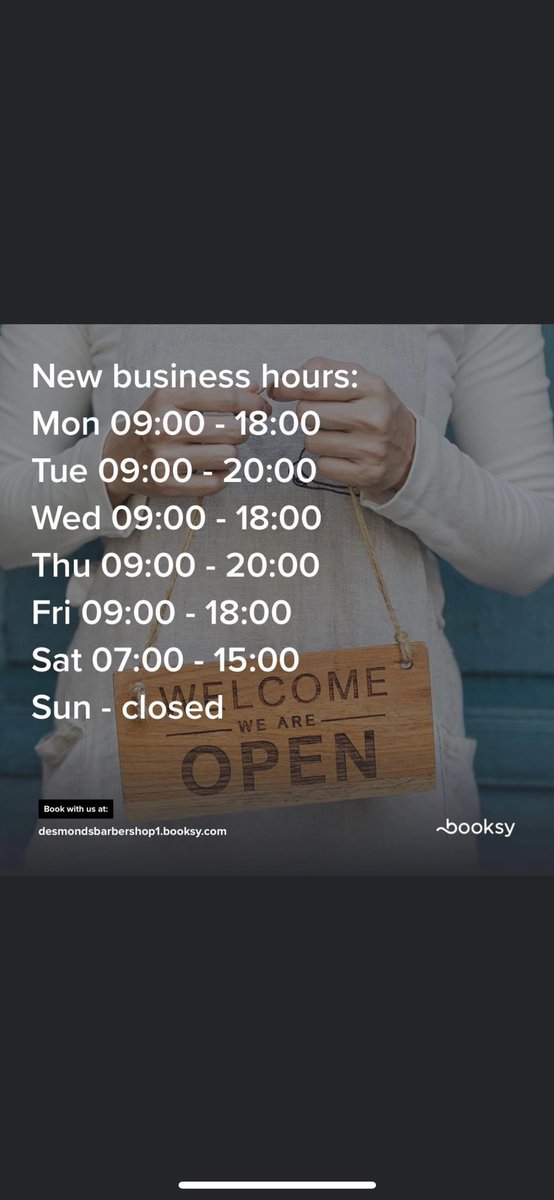 booksy.com/en-gb/50314_de… 
please click the link to book.