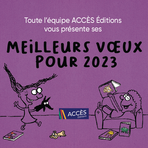 #bonneannee2023 
🎉 Toute l'équipe ACCÈS Éditions vous souhaite une très belle année 2023 !
✨ C'est reparti pour une nouvelle année pleine de belles surprises avec la sortie d’outils pédagogiques innovants, la parution de nouveaux livres jeunesse !