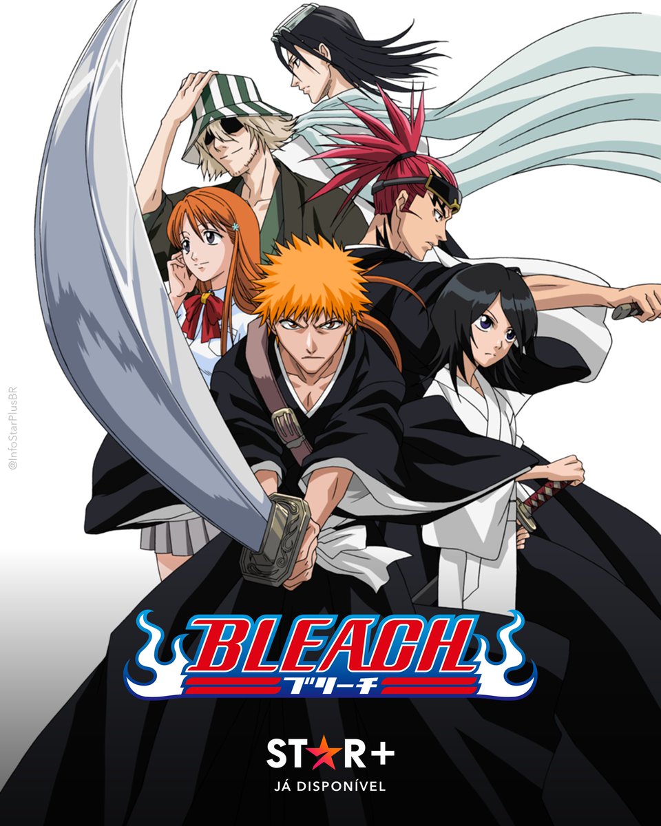 Bleach  Anime completo dublado estreia no Star+