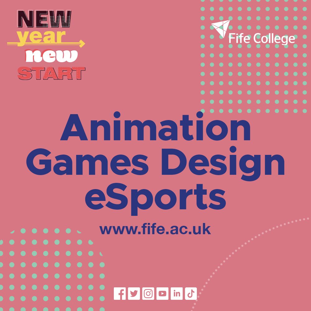 Fife College on Twitter "Time to level up your career? We have courses starting in the new year