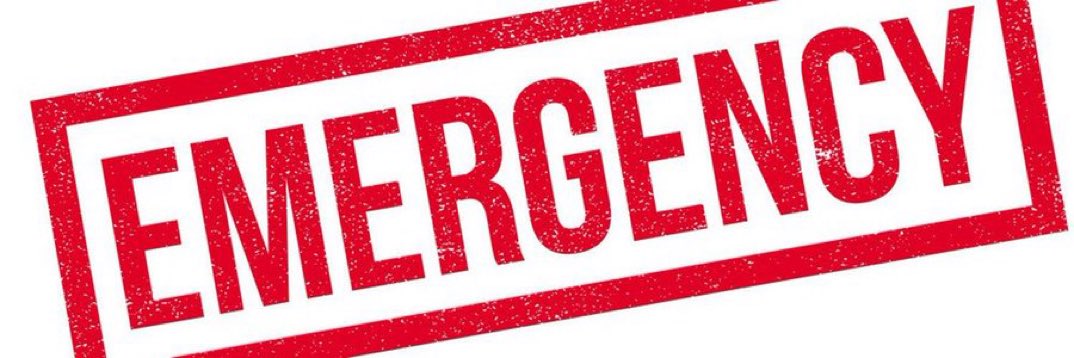 We currently are accommodating &gt;100 patients. If you do attend today, please be patient and courteous. Our staff are working hard at the moment dealing with an extremely large number of critically ill patients. You will be seen in order of clinical priority. Thank you in advance.