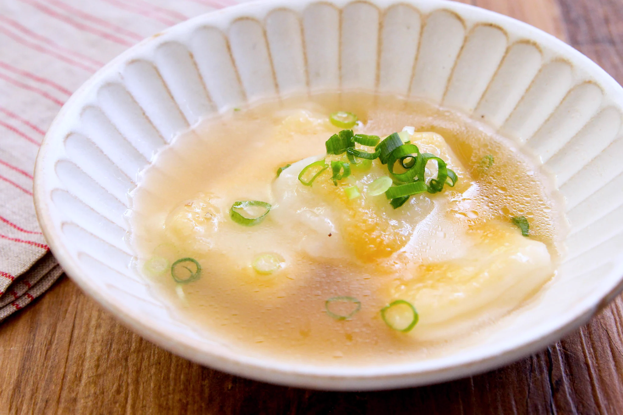 塩ラーメン好きさんならきっと好きな味？！とっても美味しそうな「お餅」レシピ！