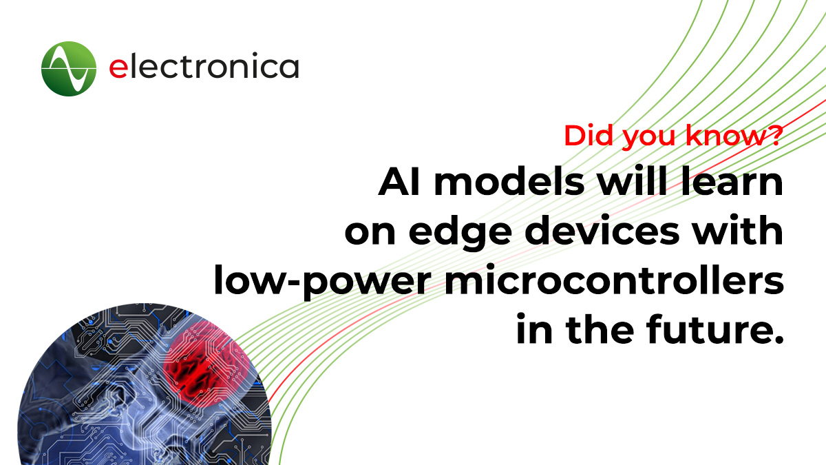 electronicaFair (@electronicafair) on Twitter photo Decentralized processing of #data not only saves resources. As researchers have moved the training process for #MachineLearning-models to the edge, #IoT devices can continuously update #AI models with newly collected data. Learn more: bit.ly/3FXePNJ Decentralized processing of #data not only saves resources. As researchers have moved the training process for #MachineLearning-models to the edge, #IoT devices can continuously update #AI models with newly collected data. Learn more: bit.ly/3FXePNJ