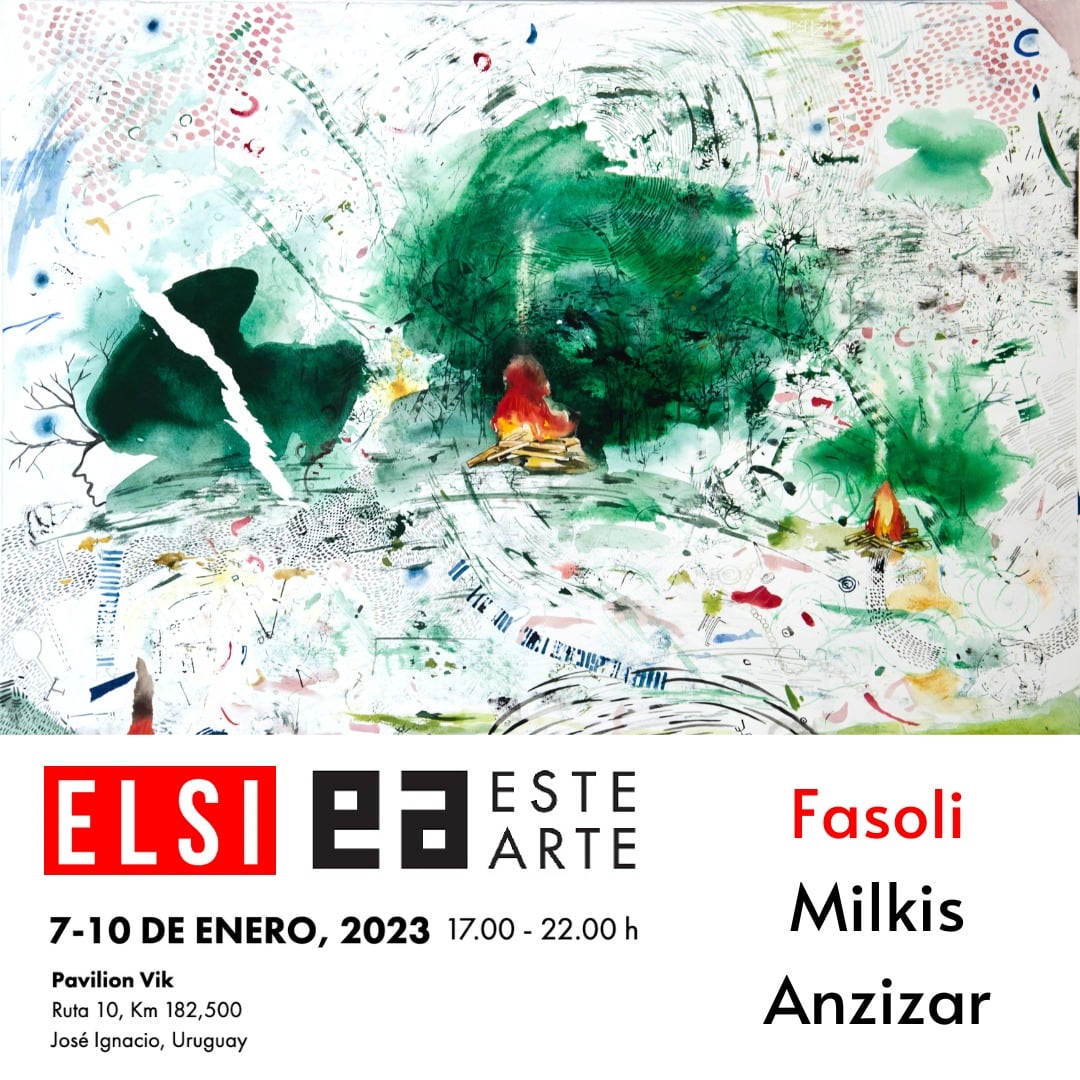ESTE ARTE 2023
7-10 DE ENERO
17.30 - 22.30 h
Pavilion Vik, José Ignacio
 NO PUEDES COMPRAR LA FELICIDAD, PERO PUEDES COMPRAR ARTE Y ES CASI LO MISMO .<a href="/ESTEARTEfair/">ESTEARTEfair</a>