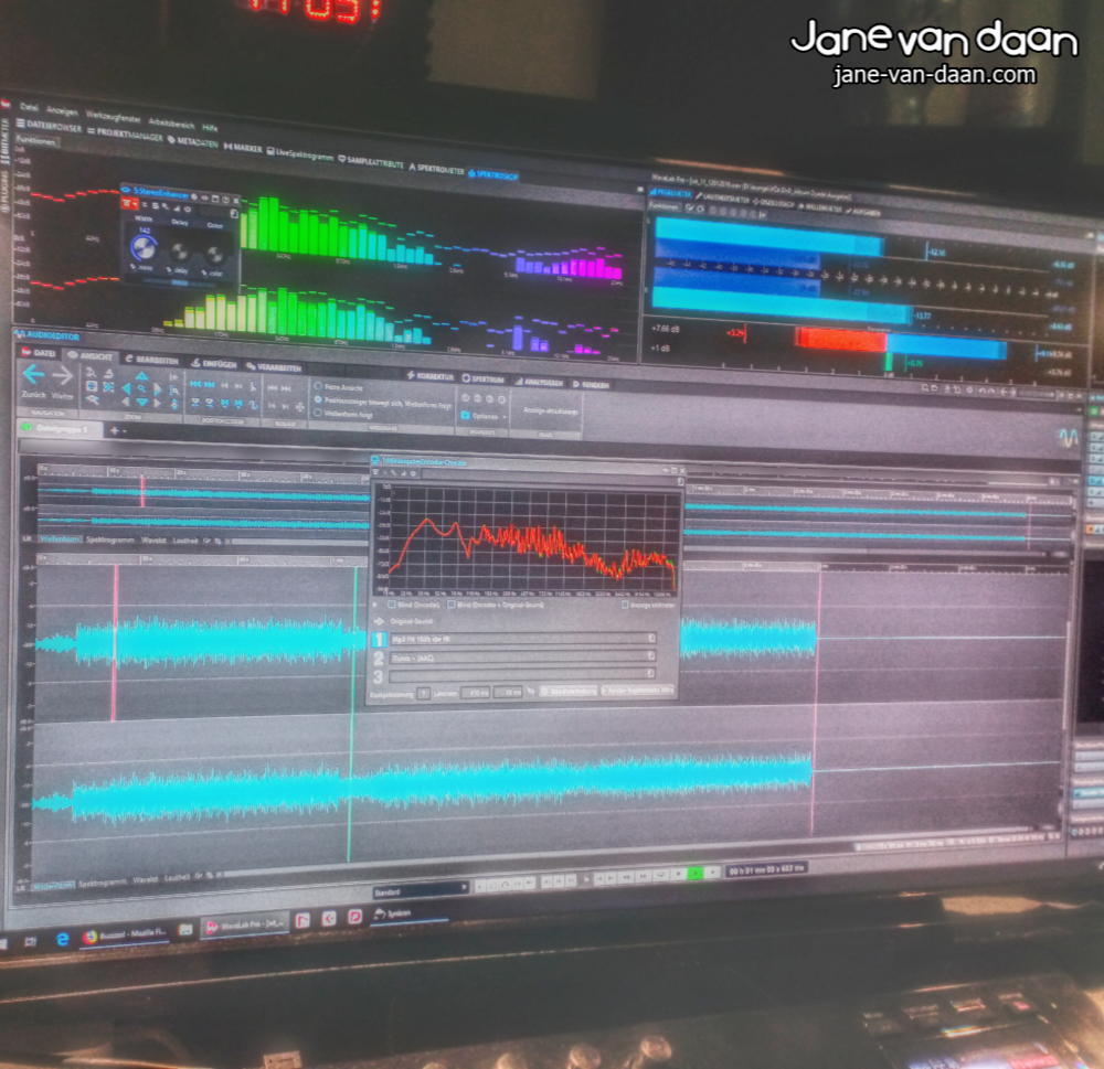 JaneVanDaan's tweet photo. We are currently #mastering for a #DJ friend. 🎶 It's going to be a great #album, no question! 🎤 I hope to do one or two #releases of my own this year! 😎
https://t.co/0WtSfKjiIm (ads)
#trancemusic #trance #djane #nightlife #audiomastering #premastering #owntracks #newmusic https://t.co/nBd5s2Yhnj