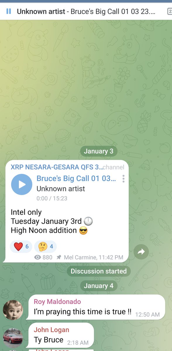 MichelleSchlen6's tweet image. #qfs
#2020elections
#basel4 compliant
#Starlink
#LetsGO on Wednesday January 4th!
#GodsTiming
#Amen

t.me/xrpnesaragesar…