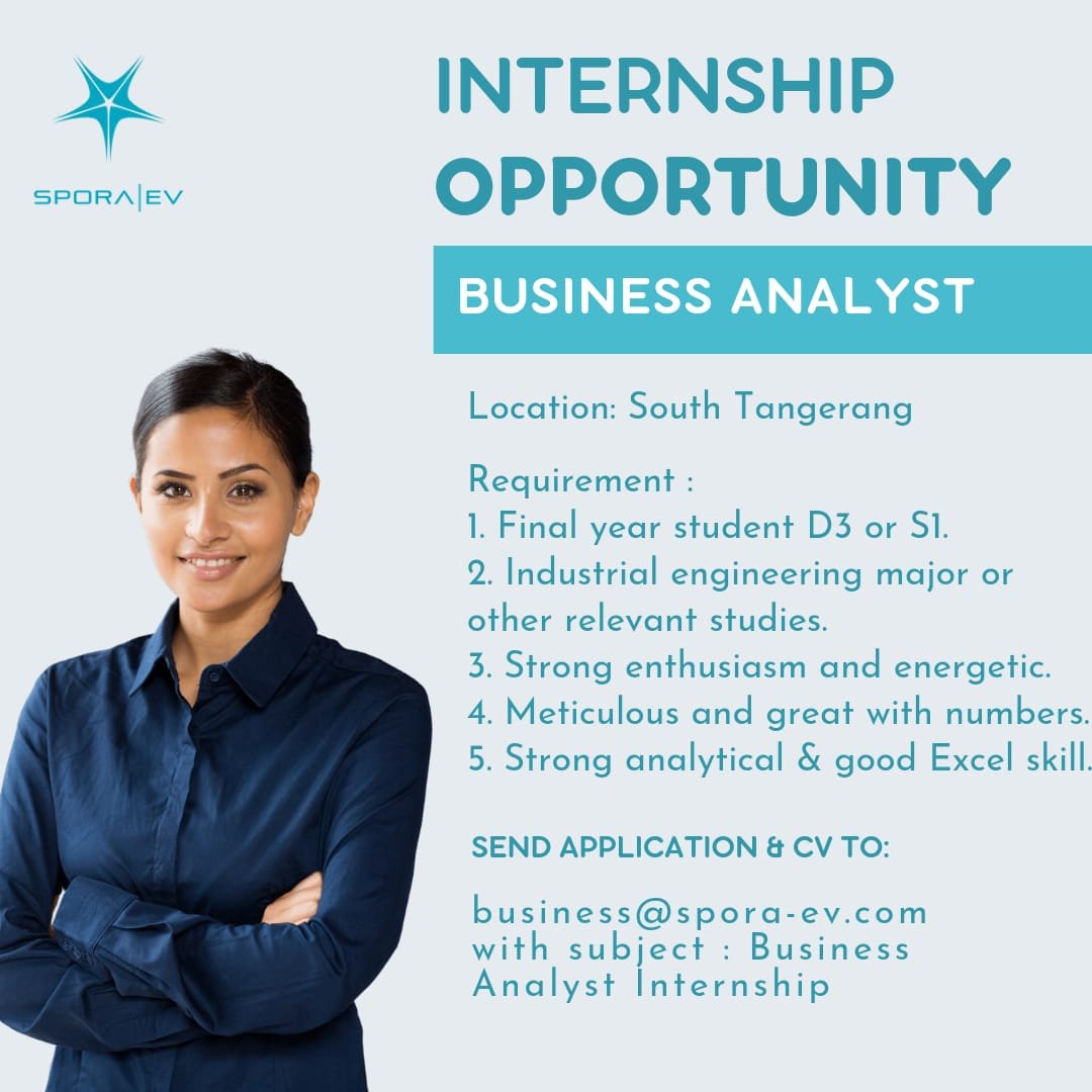 It's an opportunity not to be missed!

We are looking to work with you, should you up to it. If you are in final academic year and really interested in jump into EV space. We have just the right position.

Why wait?

#internship
#jumpstart
#opportunity