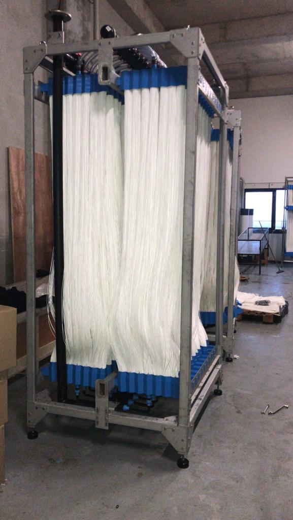 Evsel atıksuyun geri kazanılması amacıyla kurulan paket arıtma tesisinde kullanılmak üzere GENMBR® modülümüzü gönderdik. 

Kapasite: 50 m3/gün
Giriş Değerler: KOI 500 mg/L, BOI=250 mg/L, AKM= 250mg/L
Çıkış Değerler:  KOI˂50 mg/l, BOI˂3 mg/l, AKM~0 mg/L