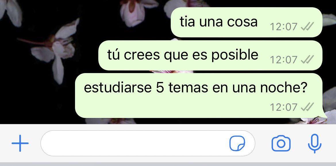 Wuolah's tweet photo. yo: sii llevo los estudios genial la verdad 

also yo: https://t.co/ABqKFwipRy