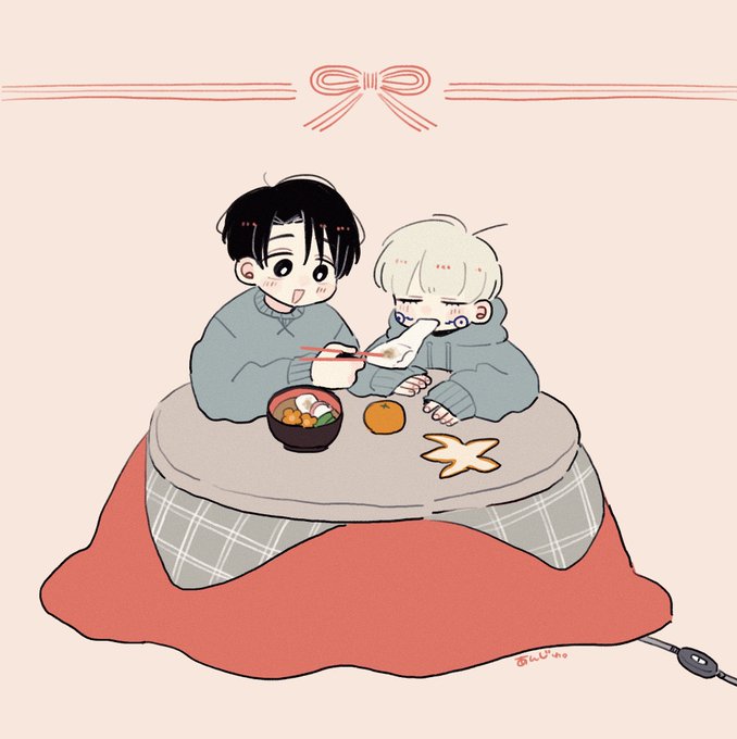 「blush under kotatsu」 illustration images(Latest)
