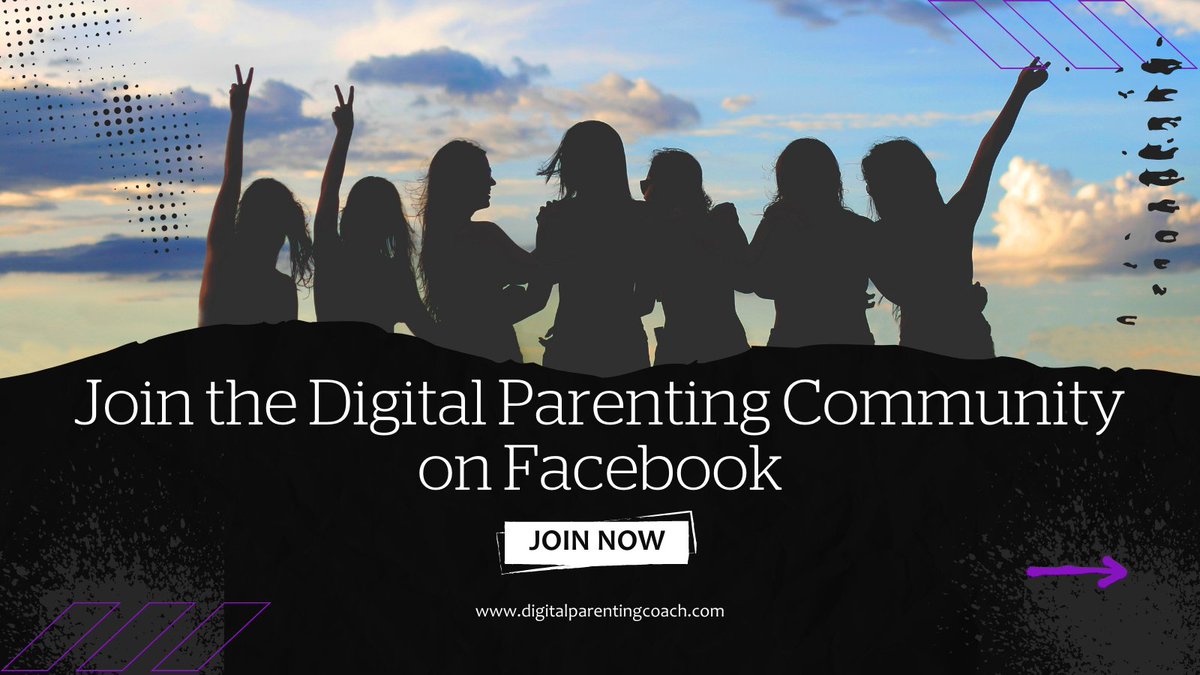 If you haven't yet, don't forget to join our Facebook group, 'Digital Parenting Community'! It's private and free, filled with concerned individuals who are all just trying to cheer each other on as we raise our children in the digital environment. Come on over! See you there :)