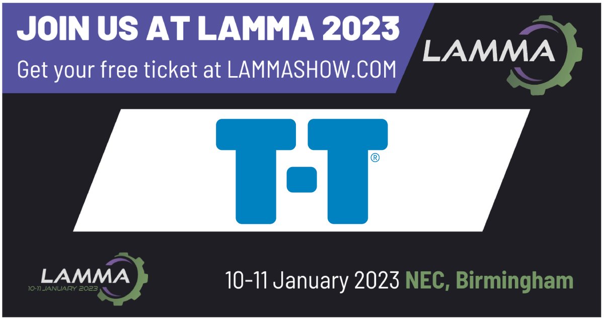 We're delighted to be exhibiting once again at #LAMMA23 Show - 10th and 11th January at the NEC Birmingham! @lammashow

Come and find us in Hall 19 on Stand 19.320 where we'll be showcasing our market-leading equipment from our Agricultural & Environmental division.