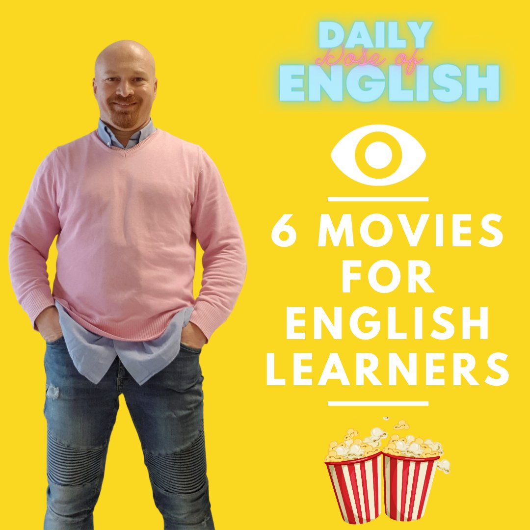 🍿 İngilizce öğrenenler için 6 film

#movies #movie #englishmovies #film #filmlerleingilizce #filmönerileri #filmreplikleri #ingilizce #english #learnenglish #ingilizceöğreniyorum #englishteacher #englishtutor #ingilizcekursu