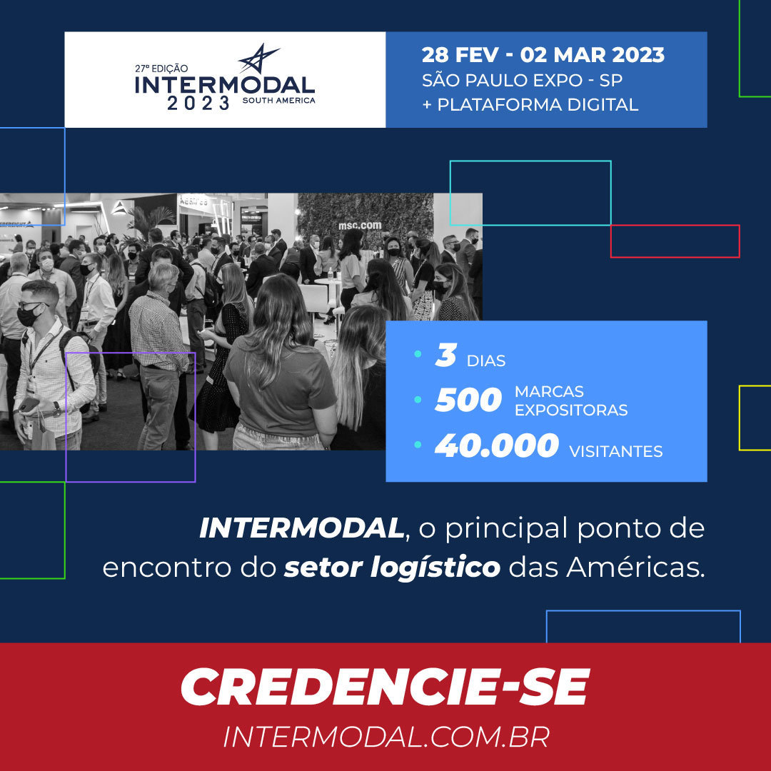 👉 Intermodal, o principal ponto de encontro do setor logístico das Américas. 

Realize agora mesmo o seu credenciamento de forma gratuita através do link inscricaodeeventos.com.br/informa/interm…
#intermodal #logistica #intralogistica #comercioexterior #transportedecarga
