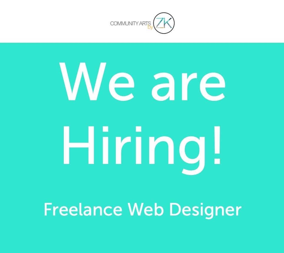 We are hiring a web designer on a freelance basis to help us continue building and managing our website (communityartsbyzk.co.uk). 

To apply please email your CV and portfolio to info@communityartsbyzk.co.uk

Deadline: 23rd January 2023 5PM. 

#communityartsbyzk #webdesign #job