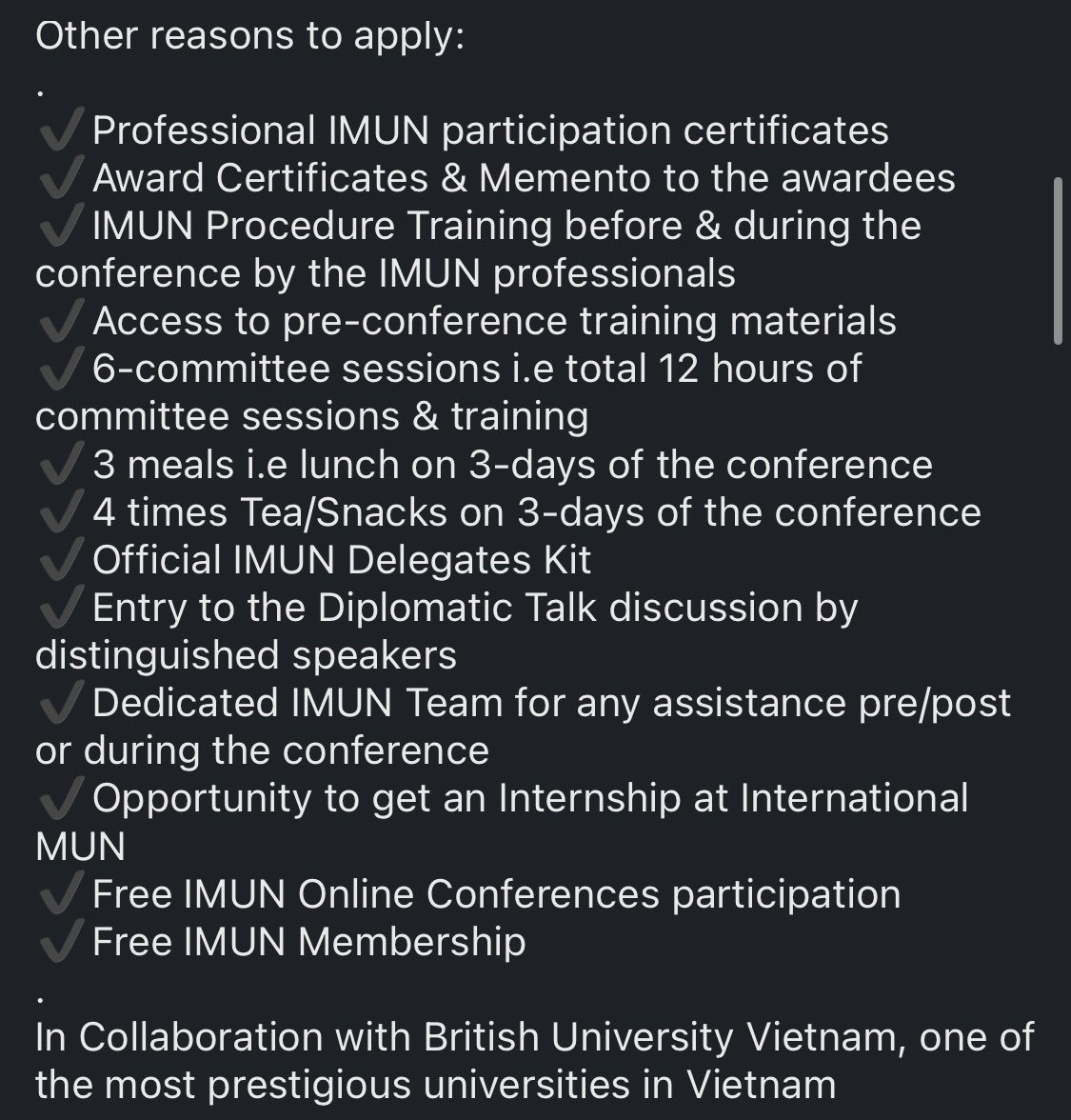 kimchijeonzz's tweet photo. Register now at https://t.co/hFW0Xs83Uw 🔥
do not forget to use the referral code "PX1236" or register with this link:

https://t.co/1P3roH7fqA

. 
#InternationalMUN #mun #imun #imun2023 https://t.co/V0X3BmMqJK