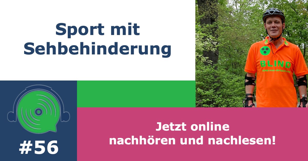 Schon Sendung 56. gehört oder gelesen?👂👀
Kampfsport oder Besteigen mit Sehbehinderung? Wir haben mit dem sehbehinderten Sportler Jörg von de Fenn darüber gesprochen, wie er das macht.

▶︎Nachhören oder nachlesen unter: barrierefrei-aufgerollt.at/sendung-56-im-…

#aufgerollt