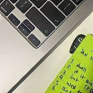 imyorchs's tweet photo. LEO's instagram highlight picture:

*items*
a guitar pick, laptop, green paper

*words*
JAN (?)
1. dwell
2. if it ain't …
3. but (FE… (feauturing someone!?)
4. used …
5. air…
6. … https://t.co/4LRFG4hR4B