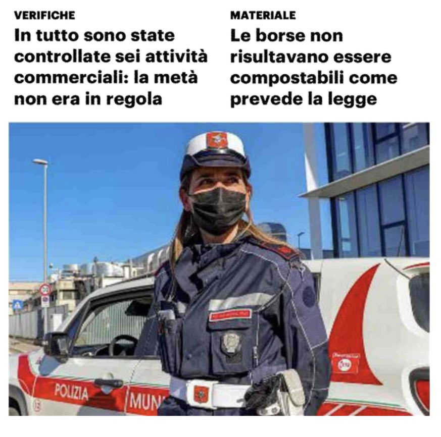 Sequestro shopper illegali a Prato ➖ancora diffuso l’utilizzo di materiali non conformi di dubbia provenienza ‼️