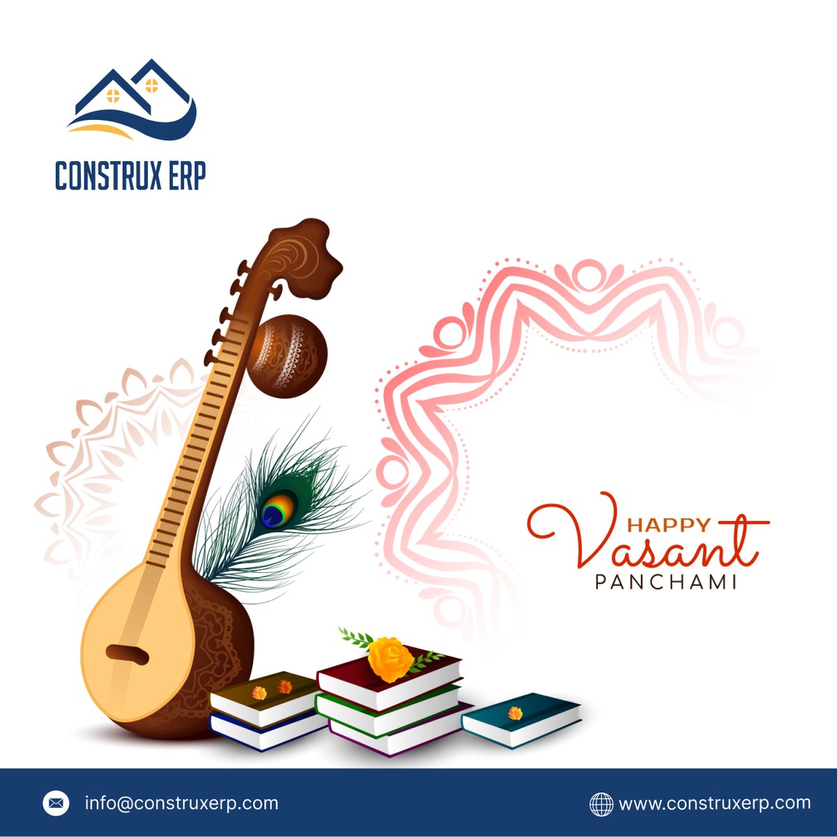 Construx_erp's tweet image. HAPPY VASANT PANCHAMI