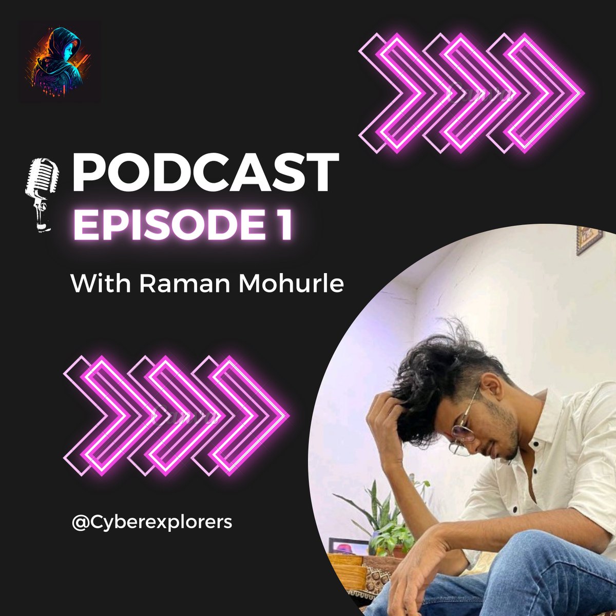 Hello World...!!! We are "The Cyber Explorers"....Coming up with our First Ever PODCAST with <a href="/Raman_Mohurle/">Raman_MG</a> Stay tuned for more updates on our Youtube channel: youtube.com/@thecyberexplo…
.
.
.
#Cyberpunk #cybersecurity #podcast #cyberexplorers