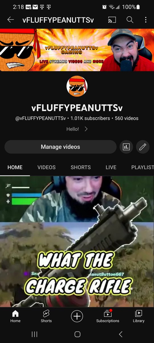 FINALLY! WE DID OT #PEANUTGANG  We hit 1k subscribers on youtube! #youtube 
I have been waiting so long for this! Watch out 2023! The peanut gang is rolling threw! 

#1k #2023goals #YouTuber #youtubeshorts